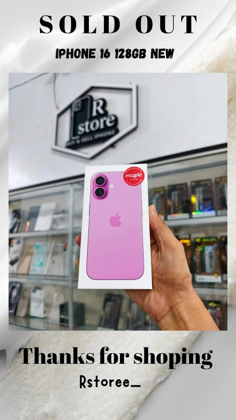 Foto iPhone 16 Baru · iBox di RStore Rawajitu